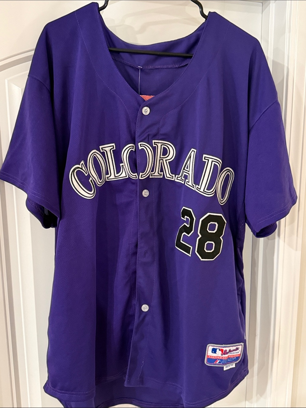 Vintage Nolan Arnado, Colorado Rockies, Jersey size XXL